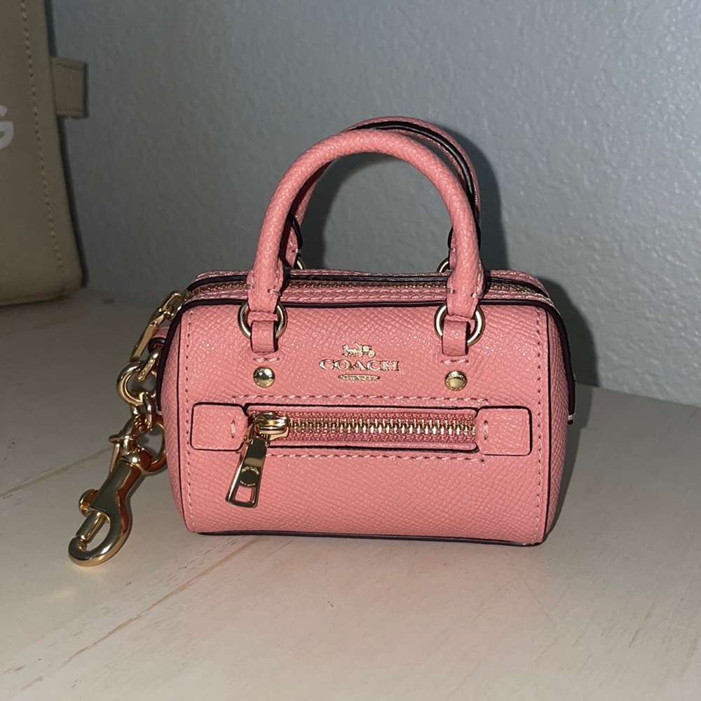 Mini Pink Rowan Coach Charm
